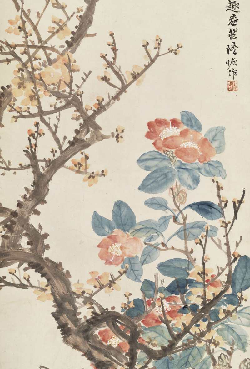陆恢 岁寒冷艳 - 图4