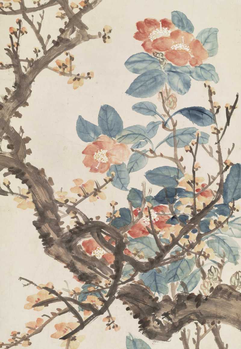 陆恢 岁寒冷艳 - 图5