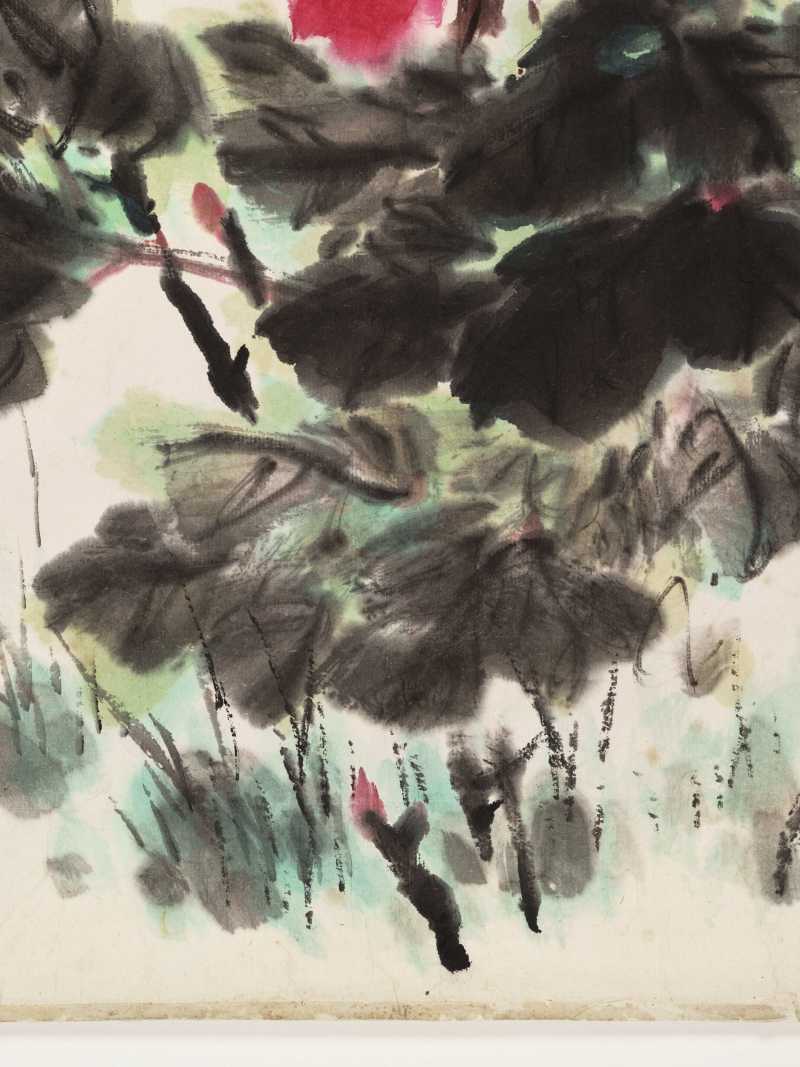 萧朗 飞蝶牡丹 - 图6