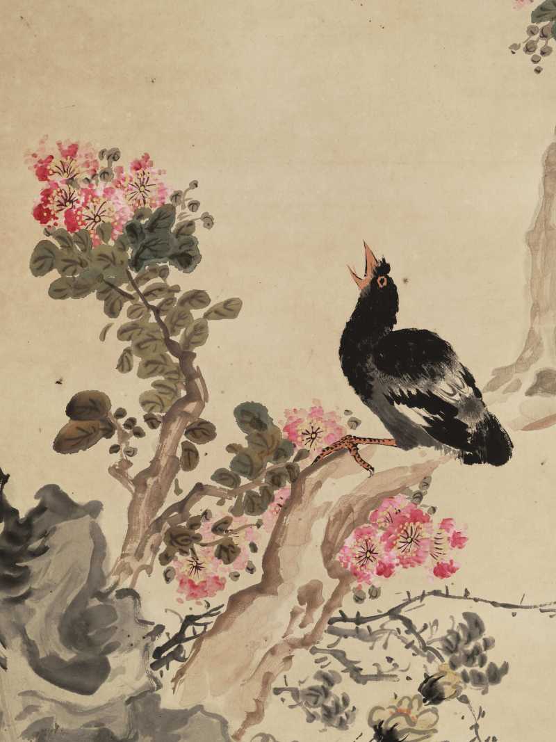 胡汀鹭 紫薇八哥 - 图8