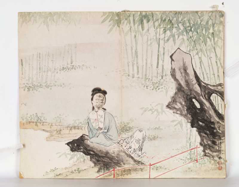 己巳（1929年）作 叶瀚 花鸟册 - 图18