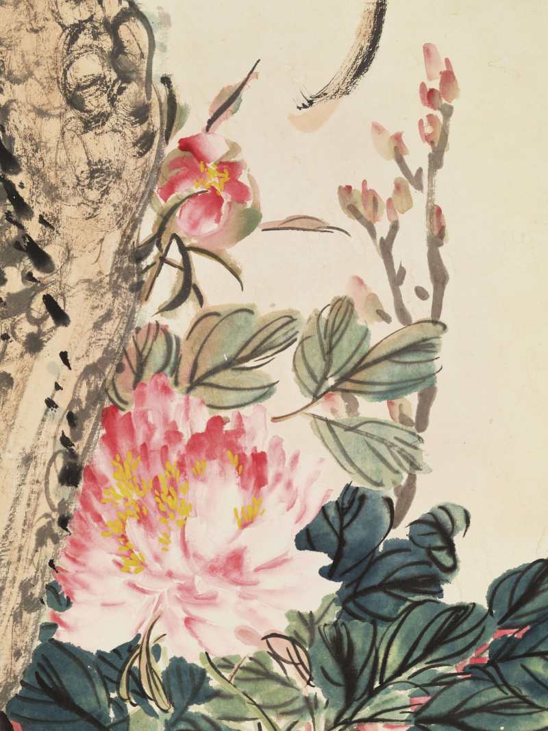 戊子（1948年）作 许孙穆 乔木高棲 - 图14