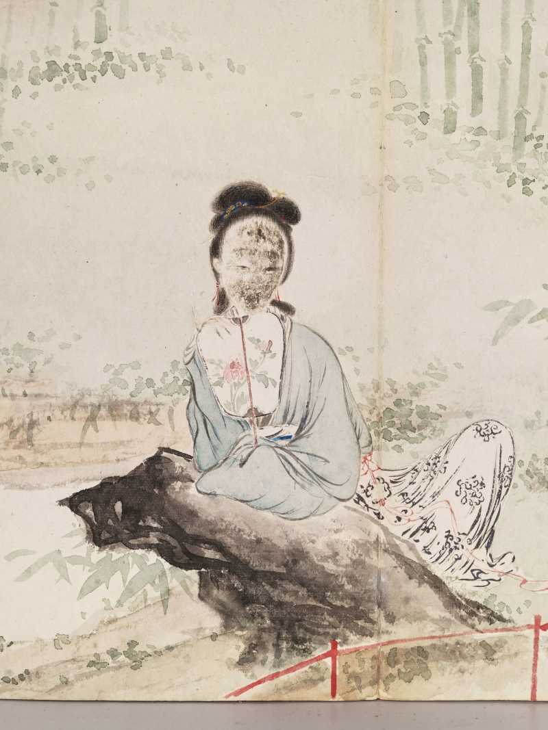 己巳（1929年）作 叶瀚 花鸟册 - 图19