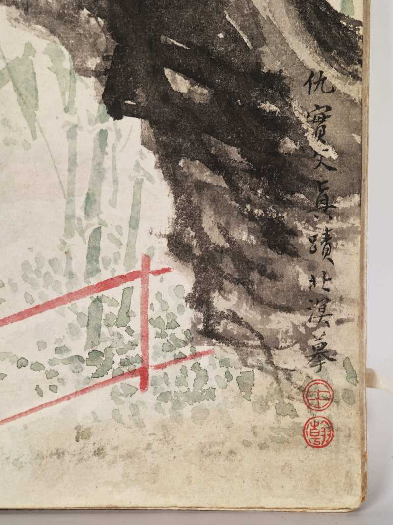 己巳（1929年）作 叶瀚 花鸟册 - 图21