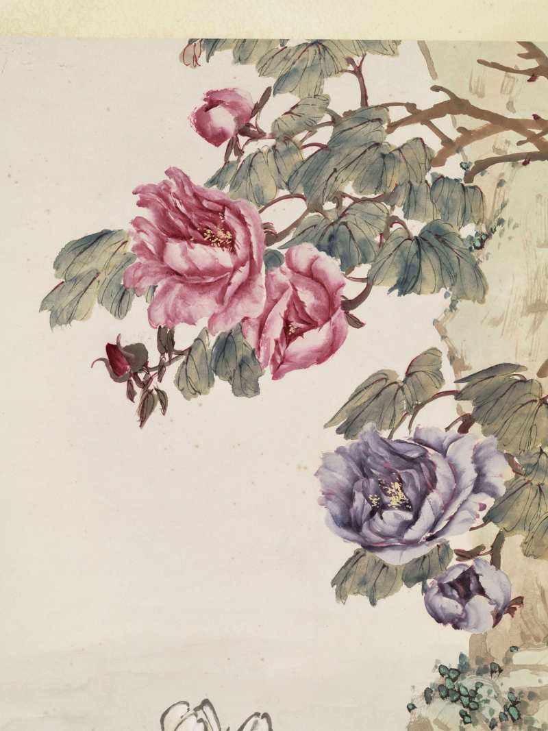 辛未（1931年）作 柳滨 玉堂春暖 - 图3