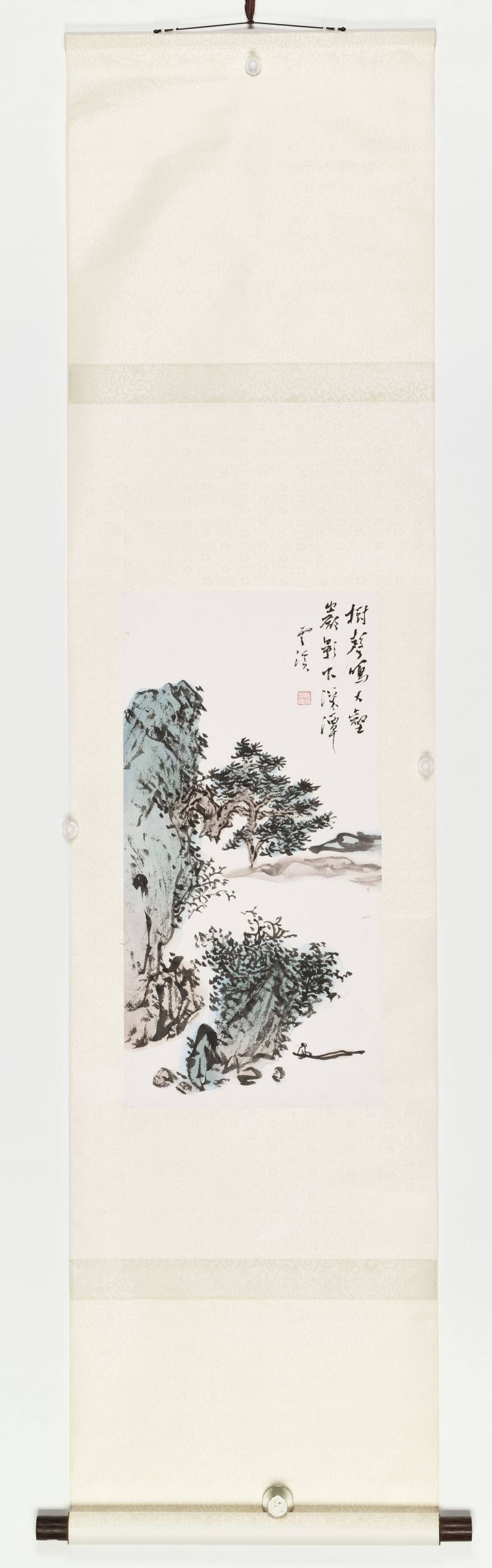 乙亥（1995年）作 黄云溪、曾其 山水二帧 - 图2
