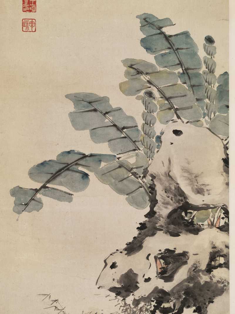 己巳（1929年）作 王琦 授书图 - 图3