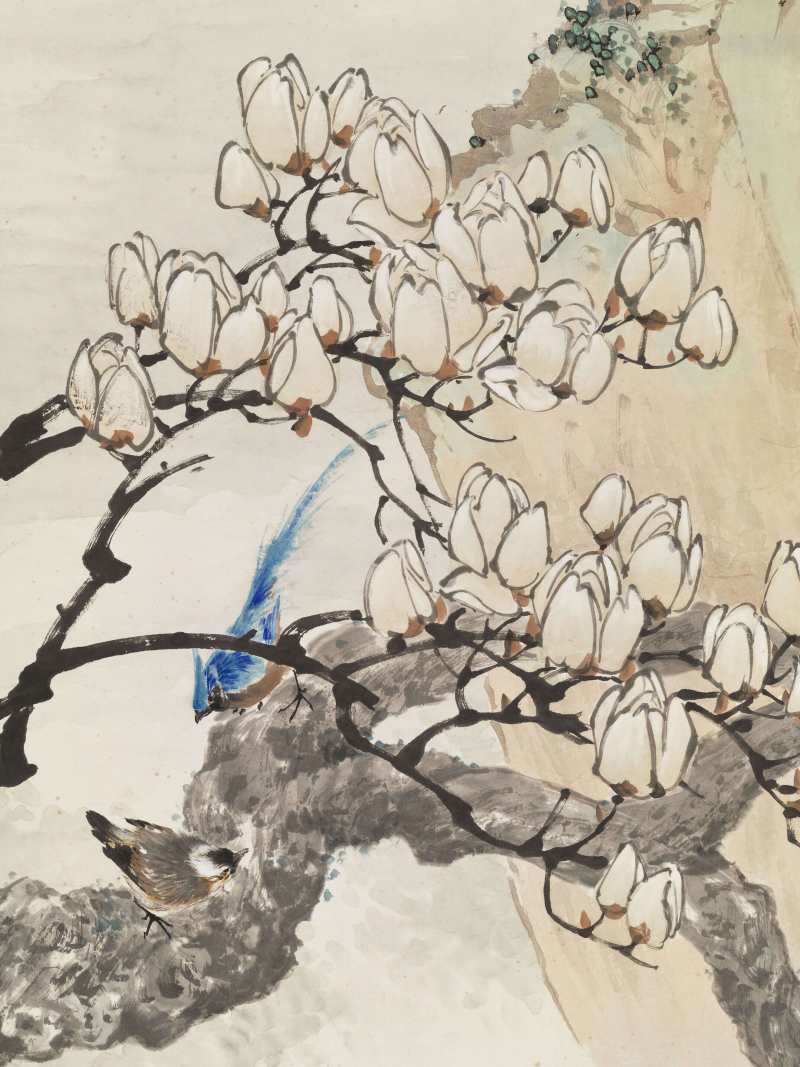 辛未（1931年）作 柳滨 玉堂春暖 - 图4