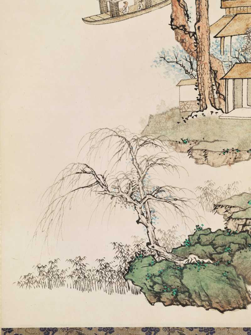 癸未（1943年）作 吴琴木 双松平远 - 图8