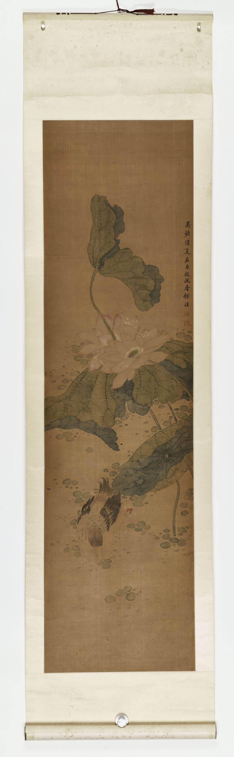 癸丑（1913年）作 马家桐 花鸟四屏 - 图39