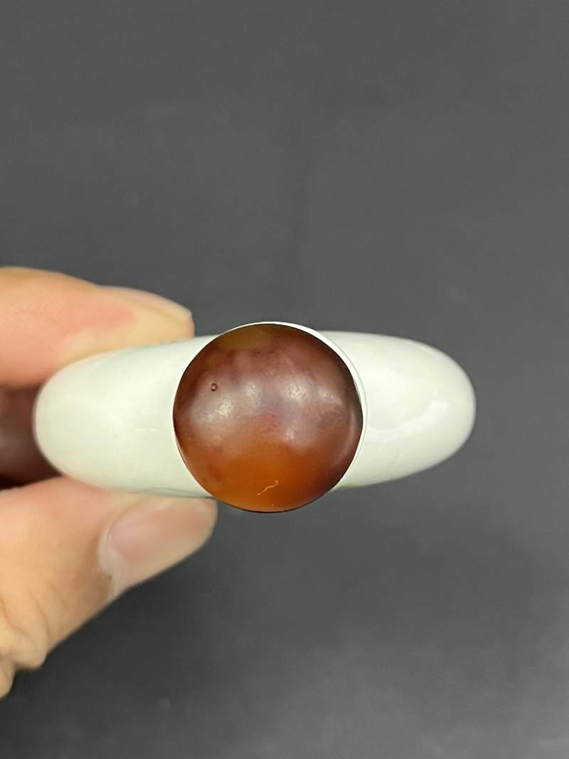 清中期 粉彩草虫纹烟壶 - 图5