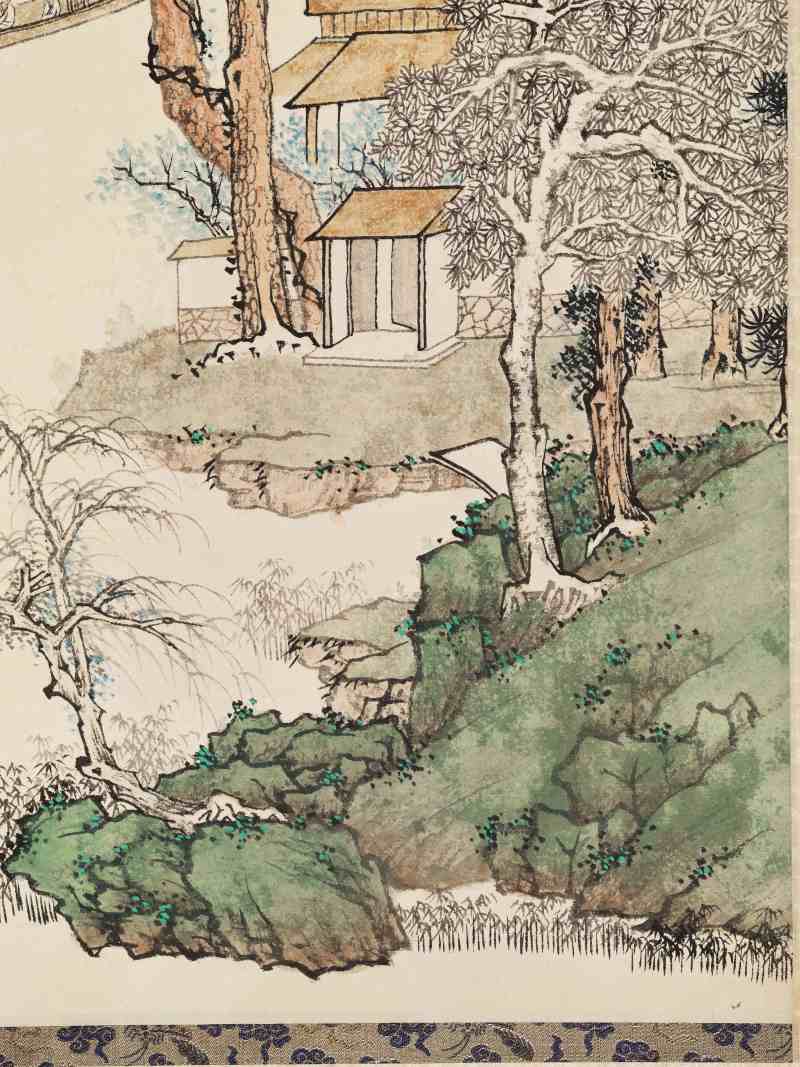 癸未（1943年）作 吴琴木 双松平远 - 图9