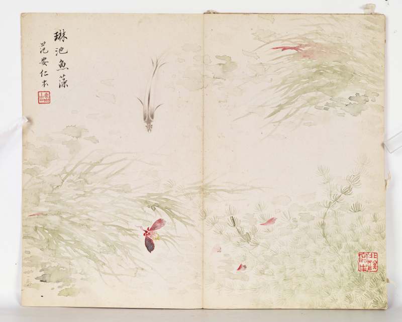 己巳（1929年）作 叶瀚 花鸟册 - 图26