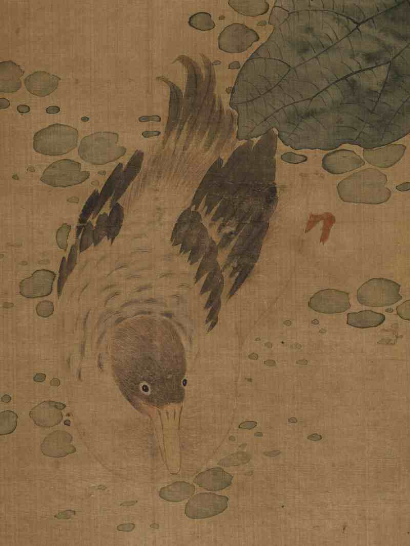 癸丑（1913年）作 马家桐 花鸟四屏 - 图43