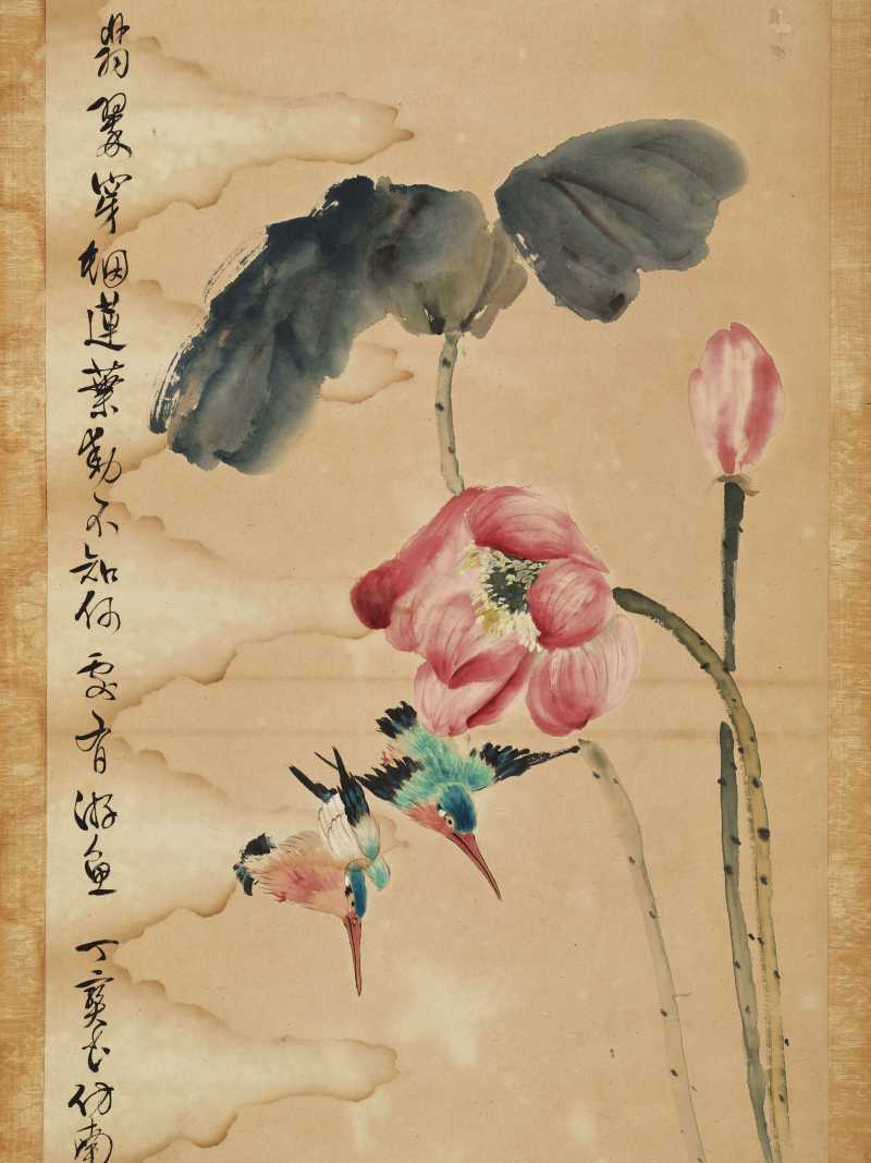 己巳（1929年）作 丁宝书 花鸟四帧 - 图20