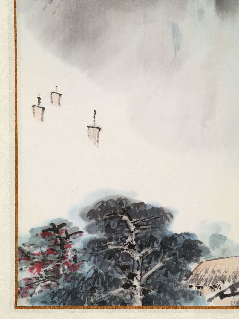 庚申（1980年）作 孙云生 叠岭云雾 - 图5