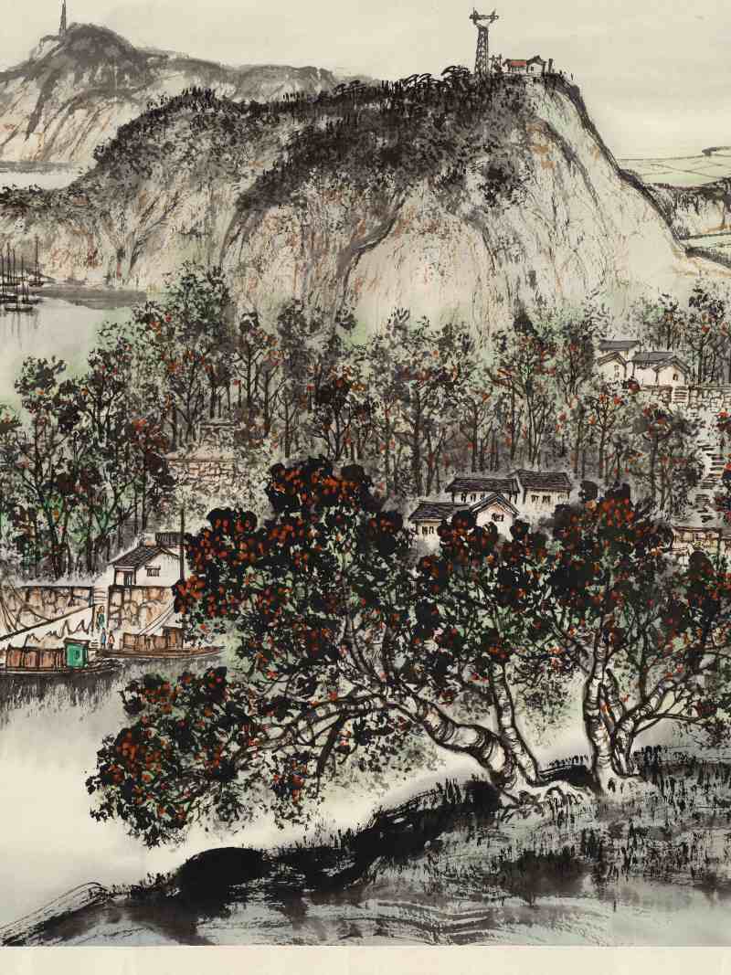 1965年作 黄纯尧 洞庭果熟 - 图4