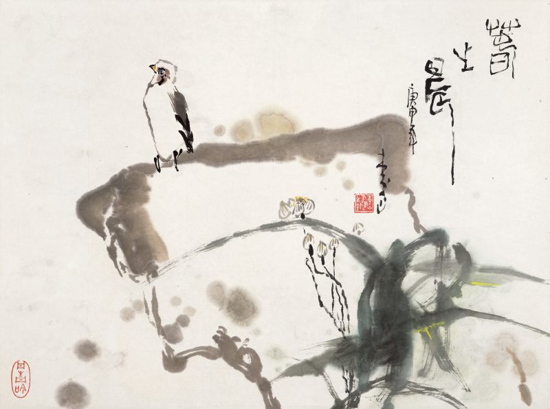 庚申（1980年）作 李山 春之晨