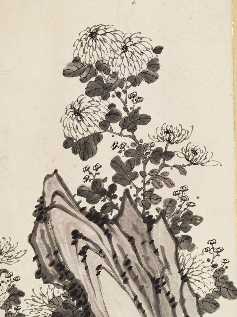 庚辰（1880年）作 冯镜如 梅兰竹菊四屏 - 图33