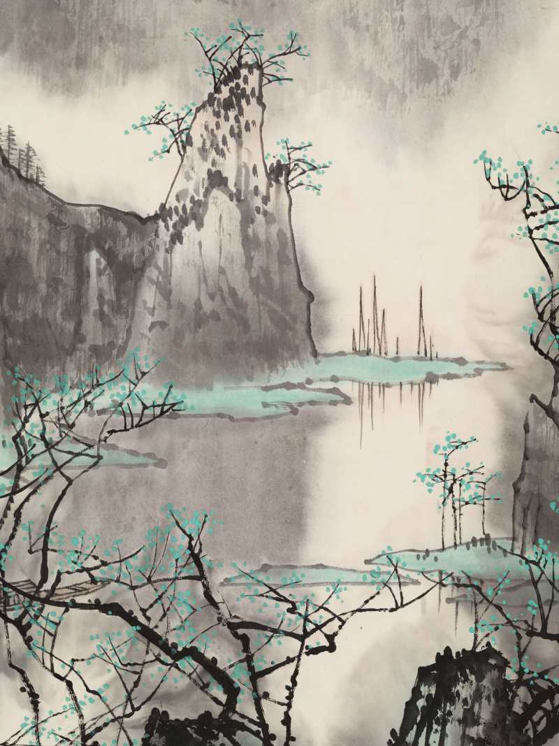 乙丑（1985年）作 白雪石 漓江帆影 - 图5
