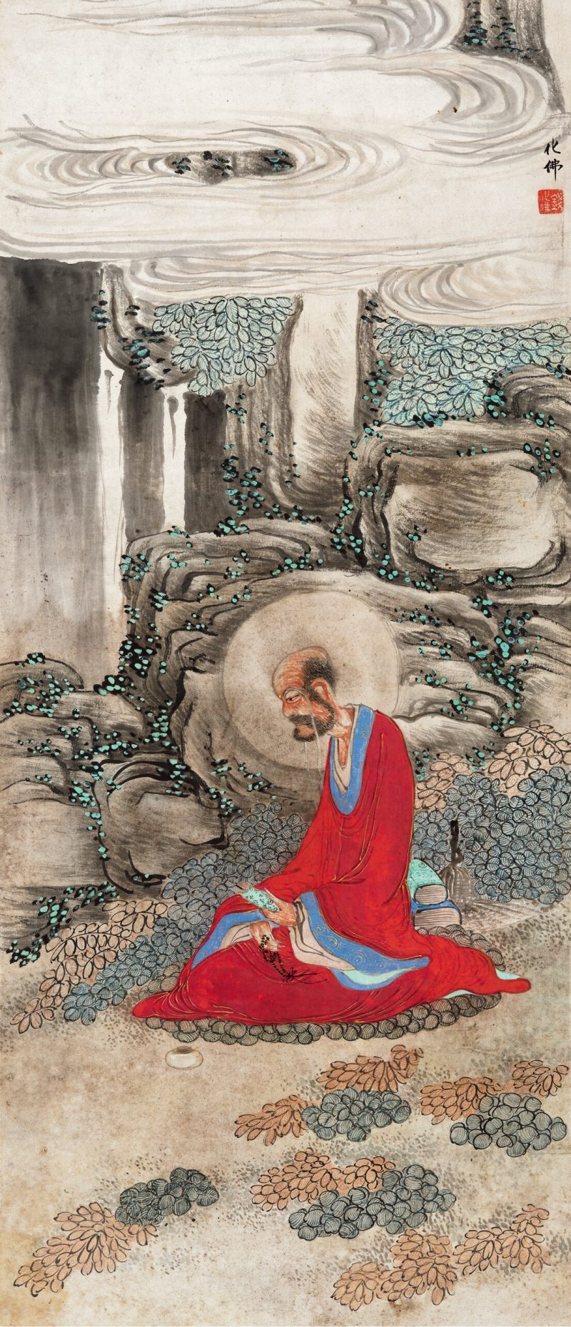 钱化佛 红衣达摩