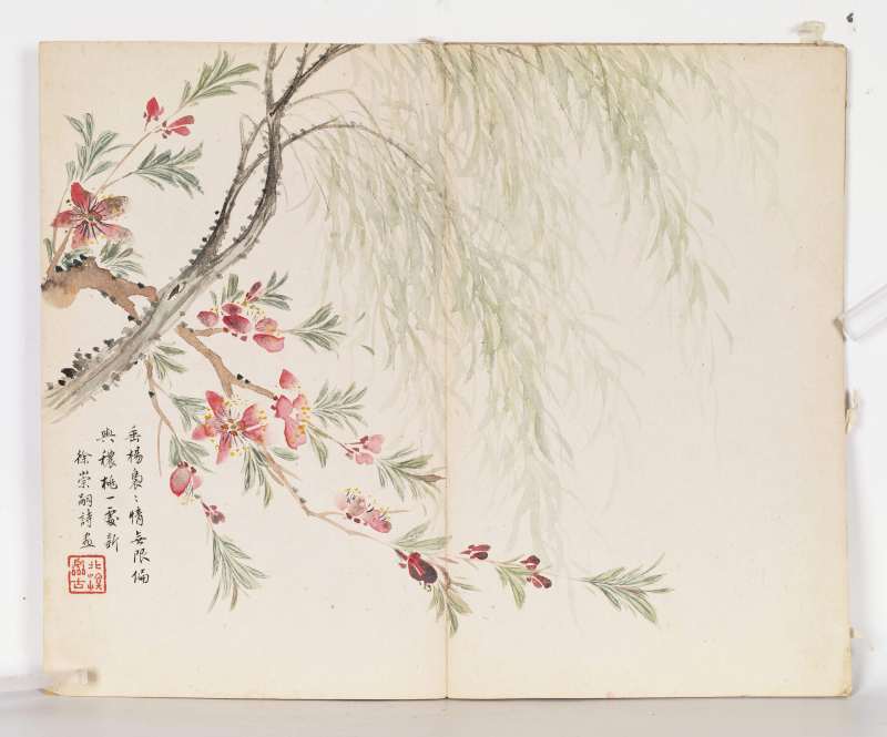 己巳（1929年）作 叶瀚 花鸟册 - 图32