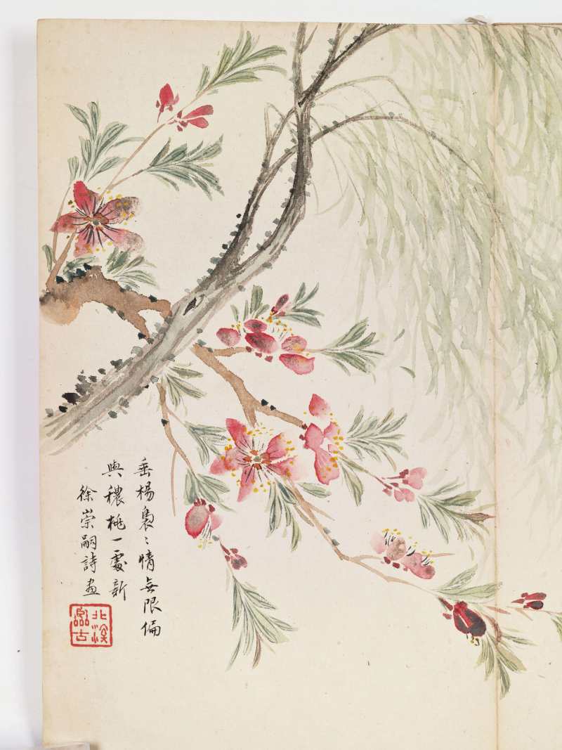 己巳（1929年）作 叶瀚 花鸟册 - 图33