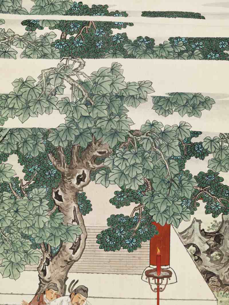 癸未（1944年）作 吴光宇 五王醉归图 - 图20