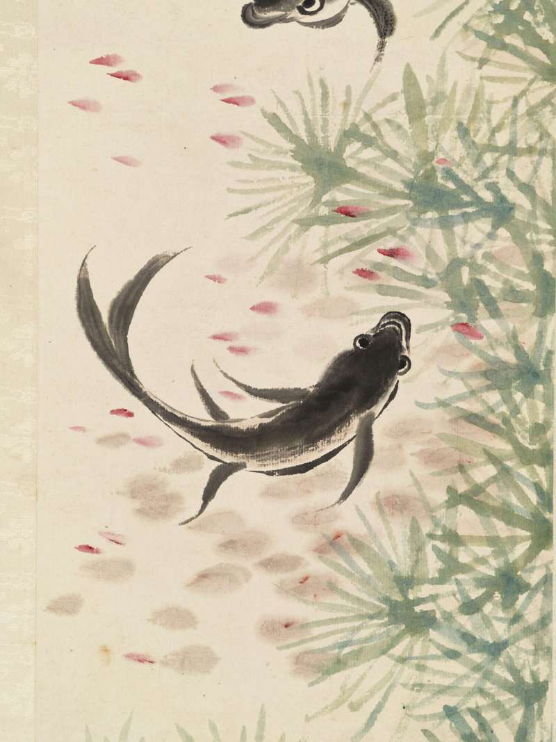 王瑶卿 桃花游鱼 - 图9
