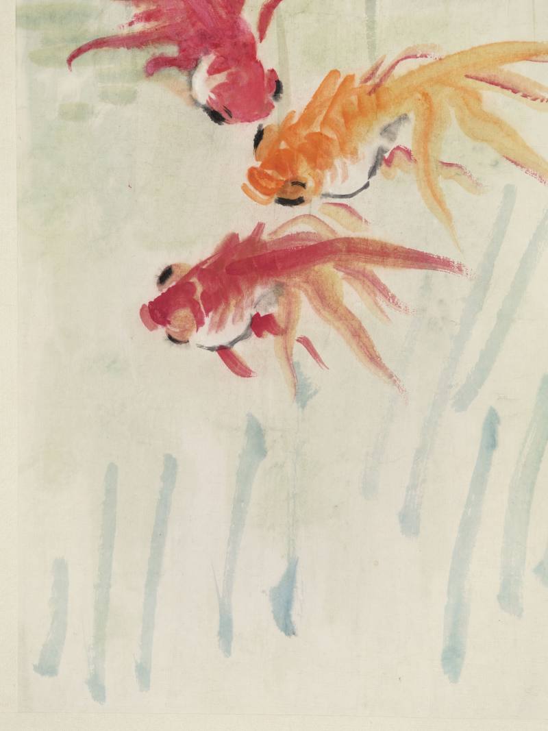 汪亚尘 花鸟四屏 - 图22