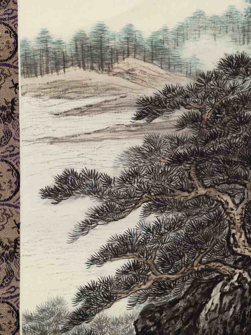 庚辰（1940年）作 吴湖帆 松壑涧泉 - 图7