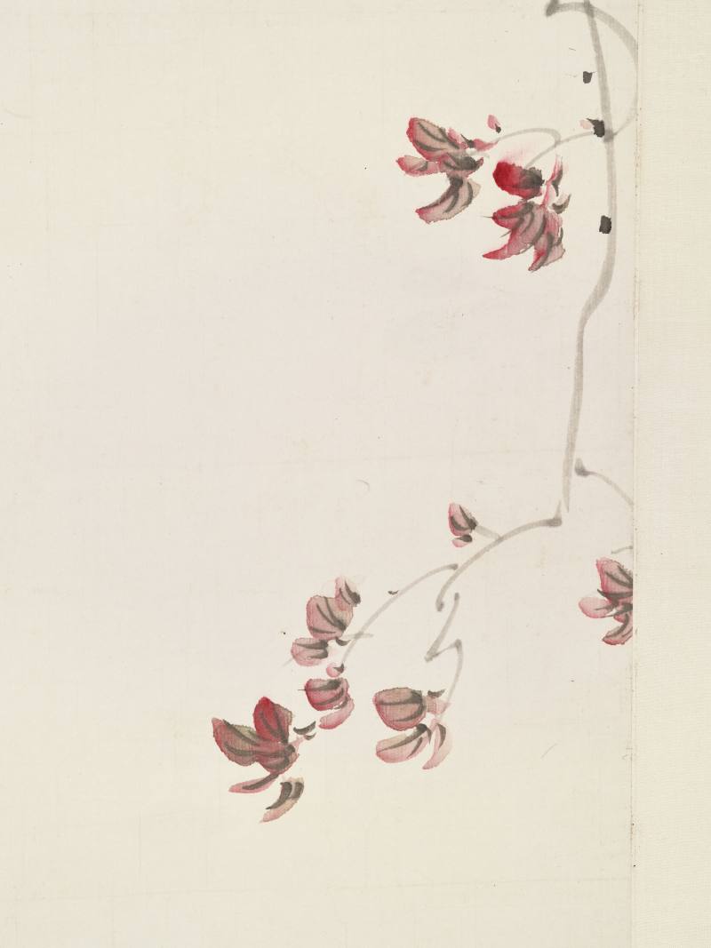 己巳（1929年）作 金梦石 松鼠葡萄 - 图6