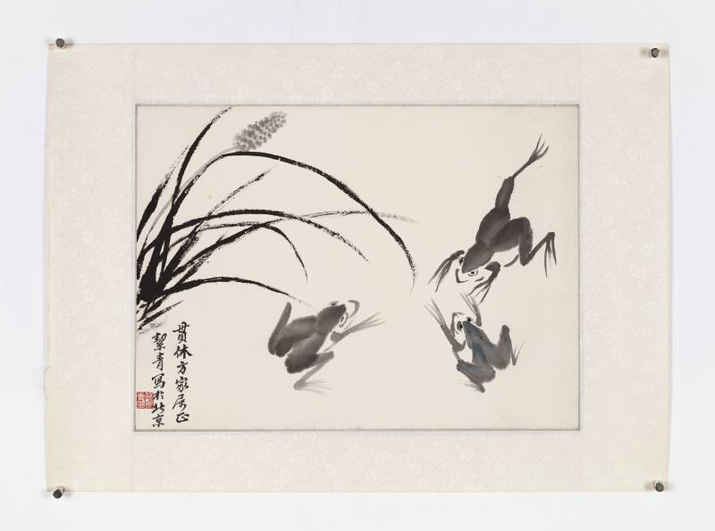 胡絜青 青蛙 - 图2