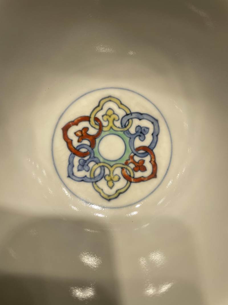 明成化 斗彩狮球纹碗 - 图10