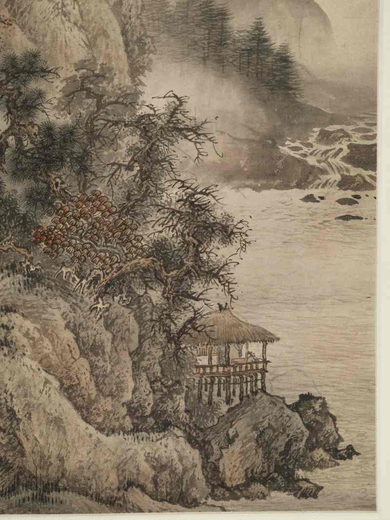 癸未（1943年）作 赵白山 溪山人家 - 图10
