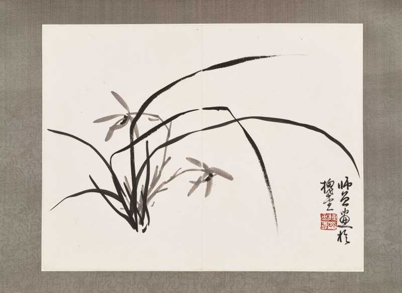 陈师曾 兰竹册 - 图27