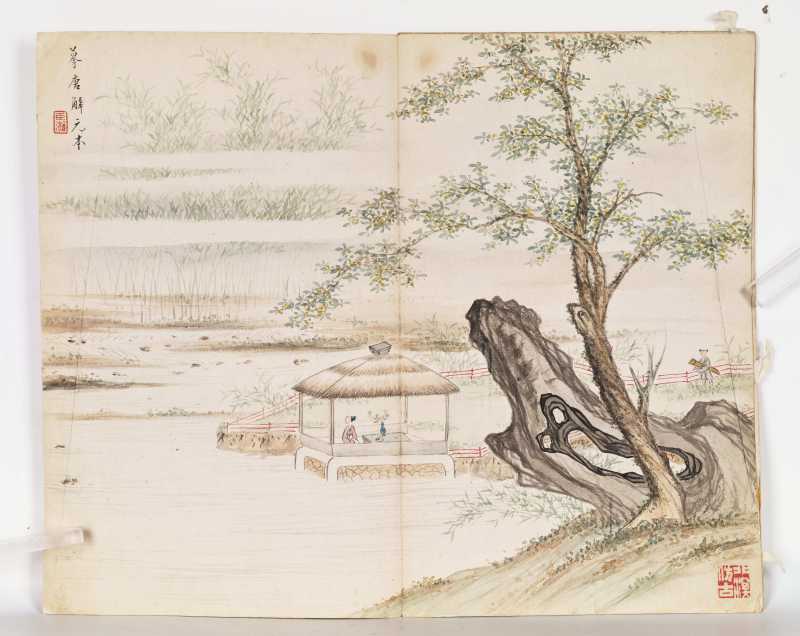 己巳（1929年）作 叶瀚 花鸟册 - 图40
