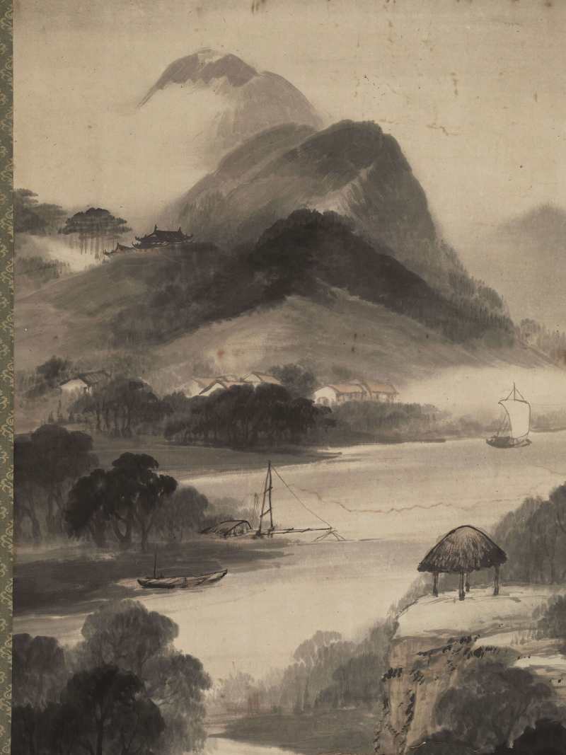 丙午（1906年）作 吴石仙 拟米海岳山水 - 图5