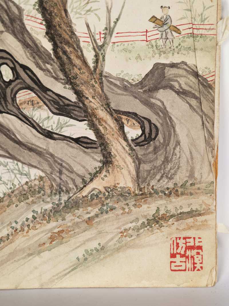 己巳（1929年）作 叶瀚 花鸟册 - 图42