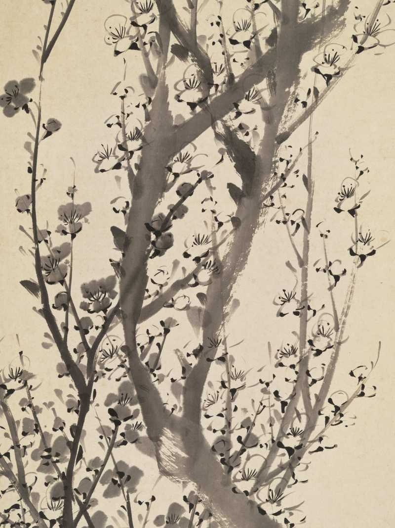 乙未（1895年）作 金心兰 墨梅 - 图10