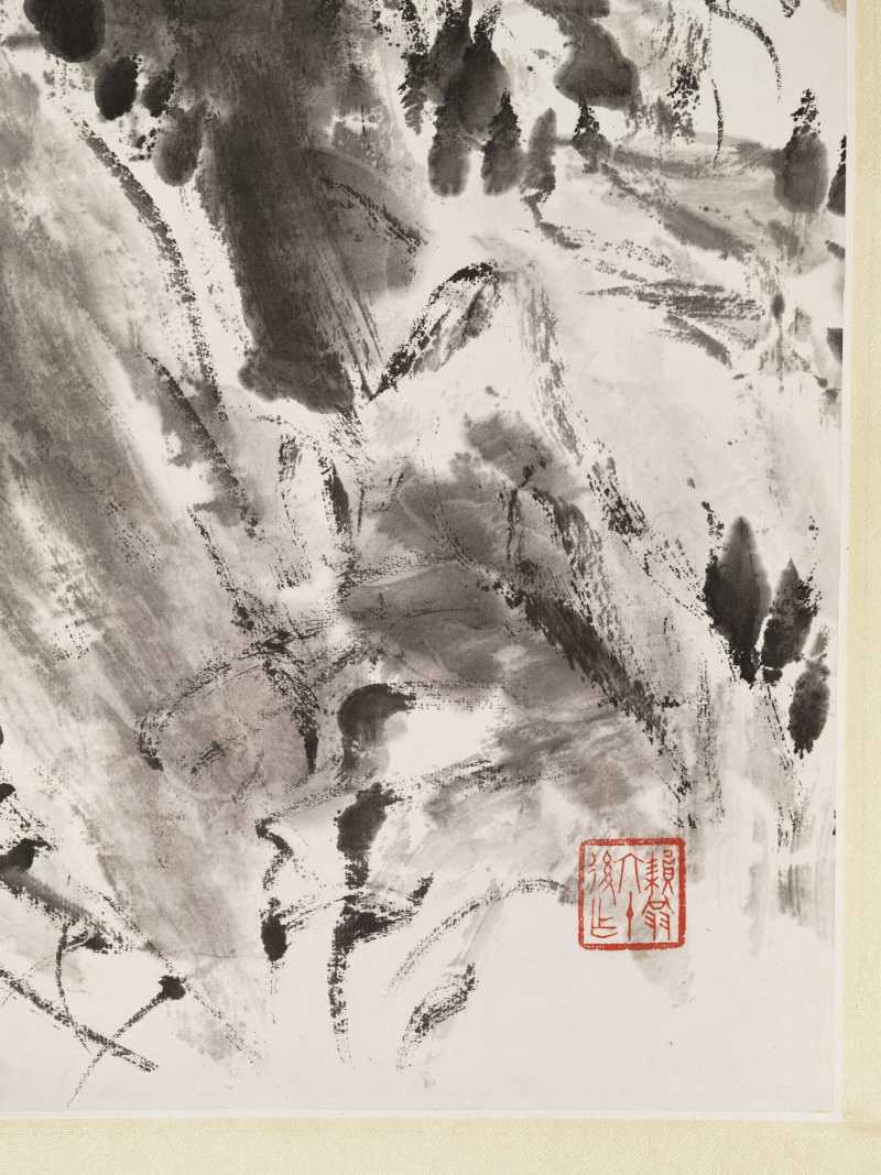 甲戌（1934年）作 丁宝书 玉兰喜鹊 - 图11