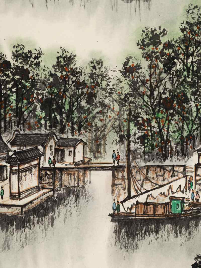 1965年作 黄纯尧 洞庭果熟 - 图7