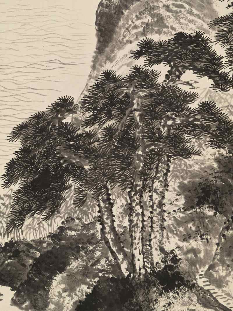 壬午（1942年）作 胡佩衡 征帆无际 - 图6