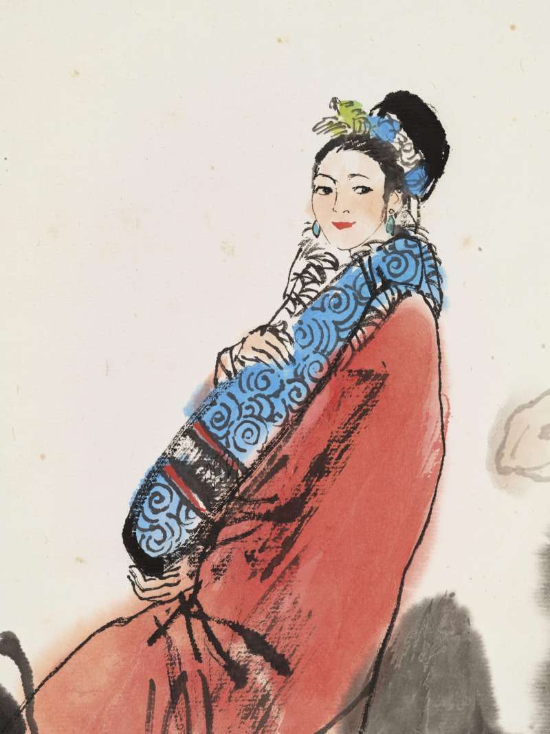 甲子（1984年）作 杜滋龄 昭君出塞 - 图9