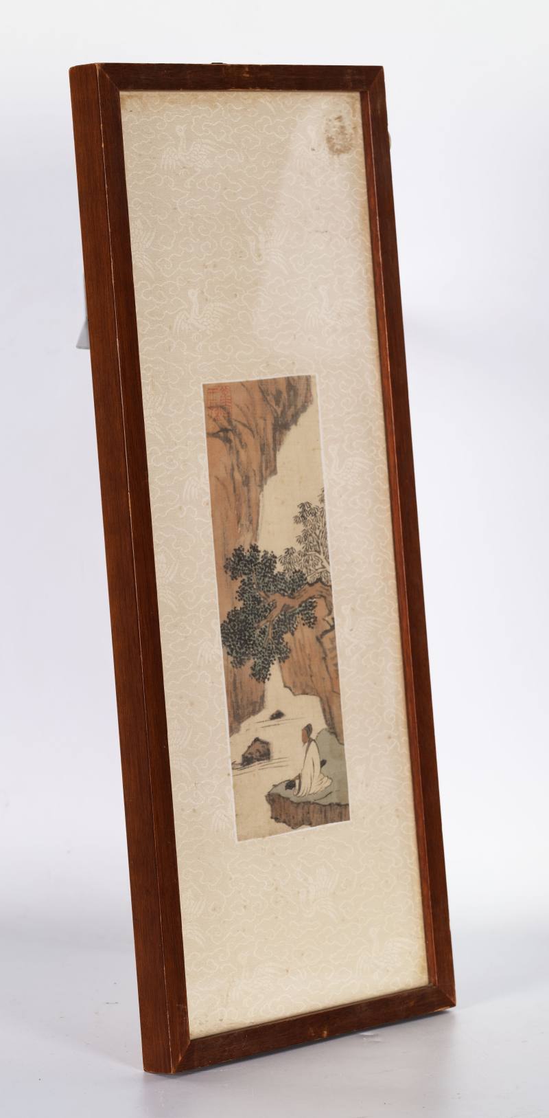 戊子（1948年）作 溥儒 山水人物四帧 - 图20