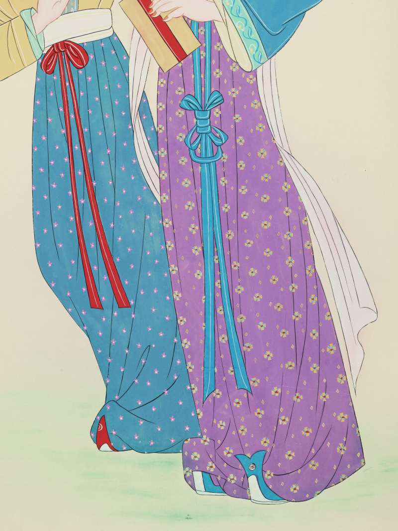 潘絜兹 仕女图 - 图4
