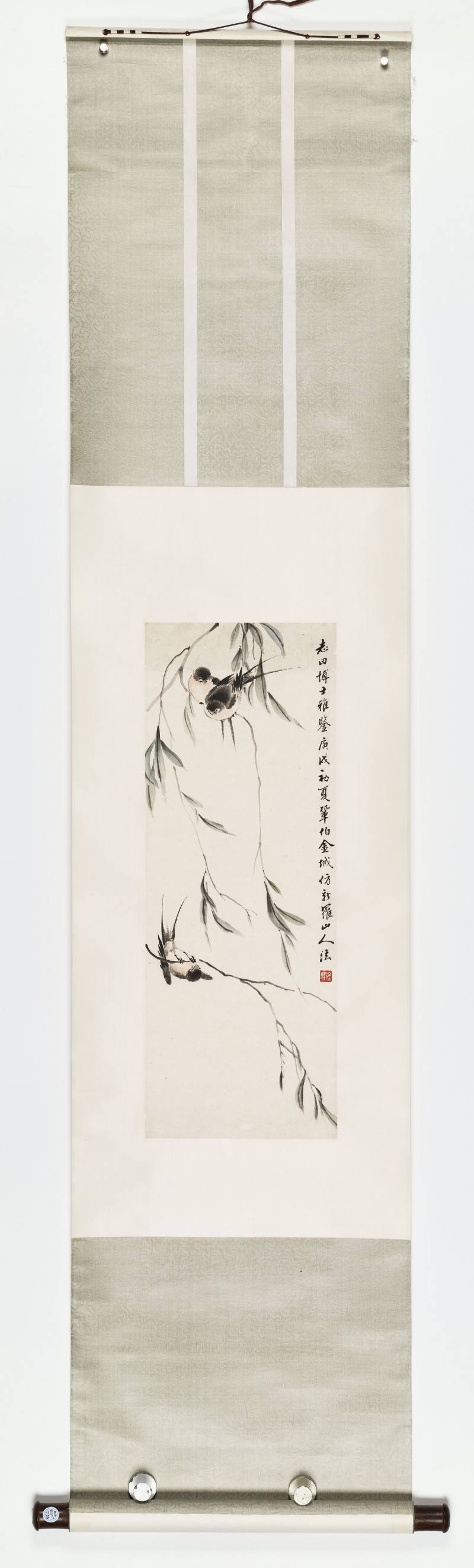 庚戌（1910年）作 金城 燕归来 - 图2