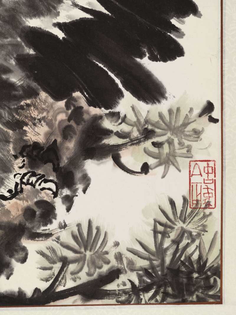 丙寅（1986年）作 何康理、刘冠廷、郭风惠 书画三帧 - 图5