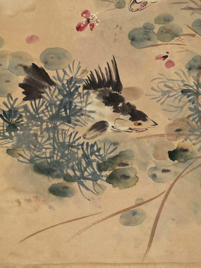 己巳（1929年）作 丁宝书 花鸟四帧 - 图34
