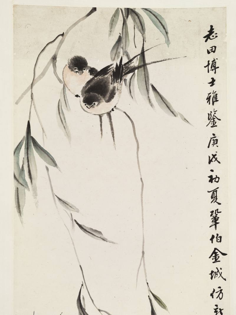 庚戌（1910年）作 金城 燕归来 - 图5